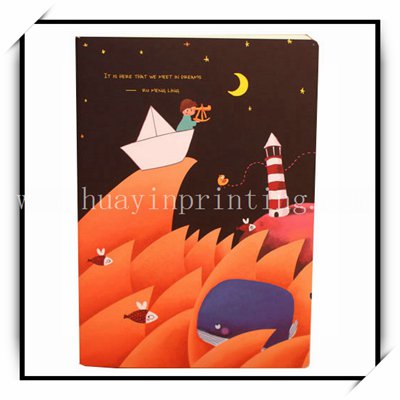 China Factory Custom Printed Spiral Notebooks