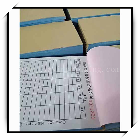 2019 Carbonless Duplicate Book Printing China