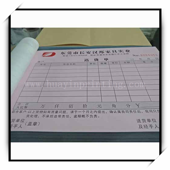 China Factory Custom NCR Books Printing