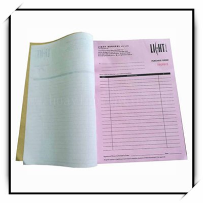 Cheapest Price Custom Printed Invoice Books