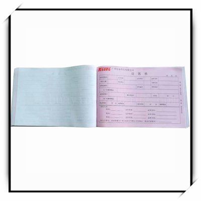 China Factory Custom Invoice Book Printing