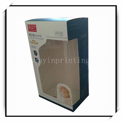 Custom Folding Paper Box With PVC Window