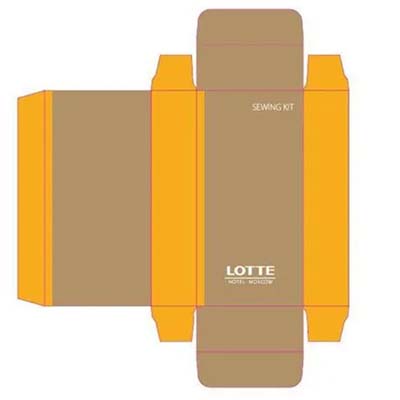2 tuck end paper box printing china