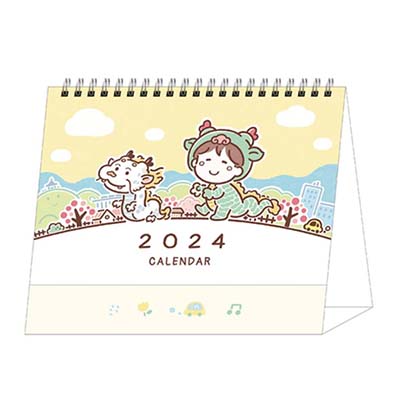 cardboard stand desk calendar printing