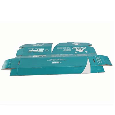custom foldable shipping paper box printing