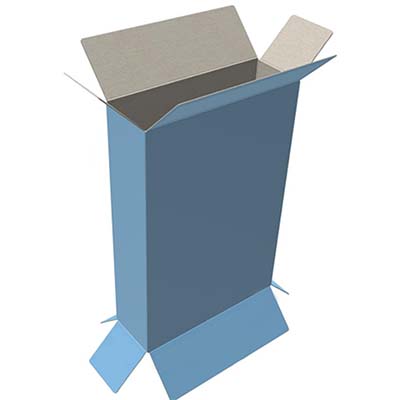 custom glue seal paper box with good quality