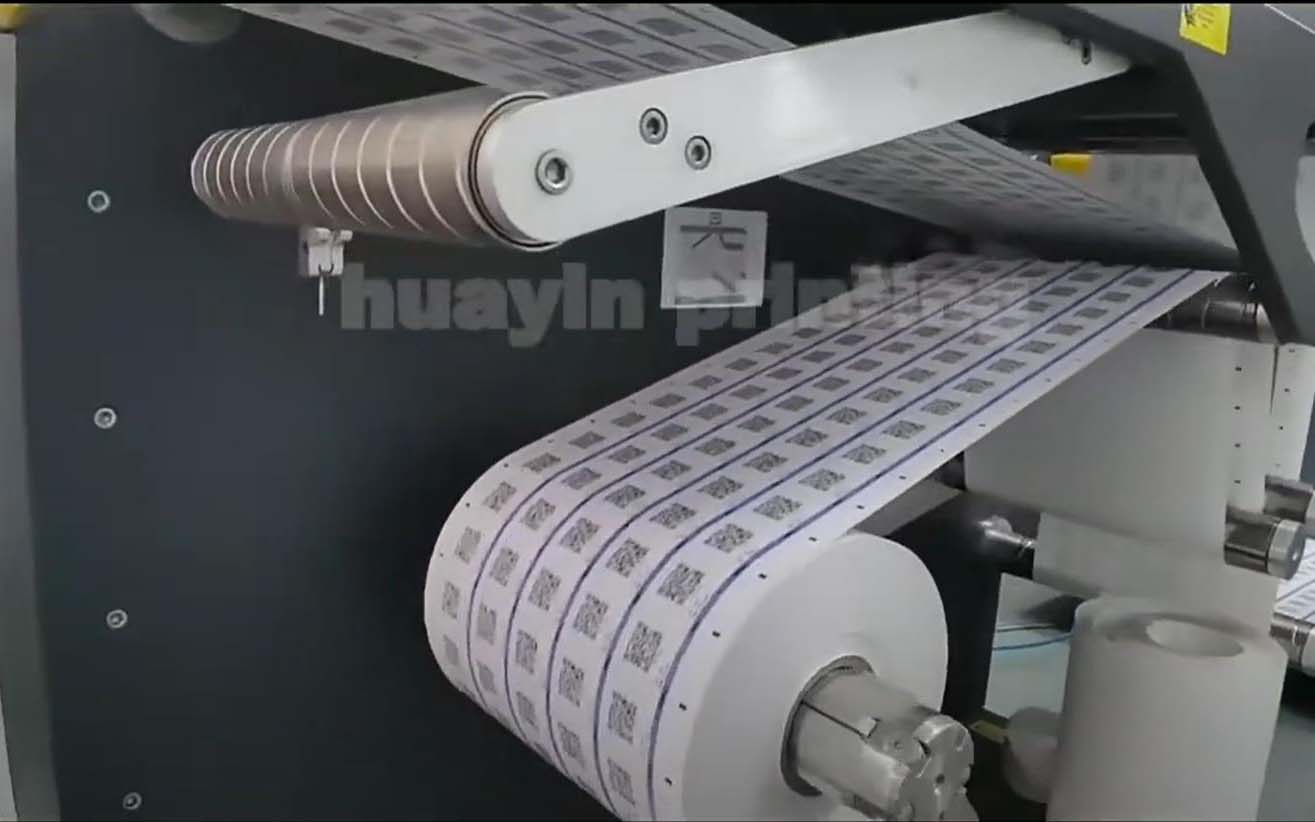 Custom QR Code Sticker From China