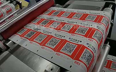 Custom Variable QR Code Sticker Printing