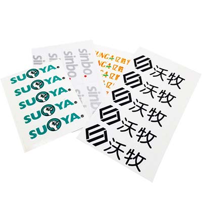 custom UV transfer stickers china