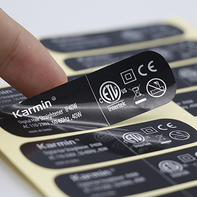 Custom Certification Label Stickers Printing