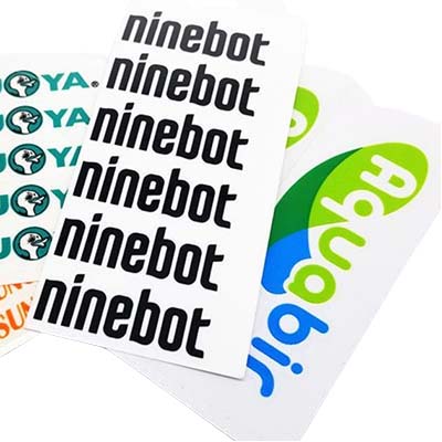 custom logo sticker UV transfer sticker china