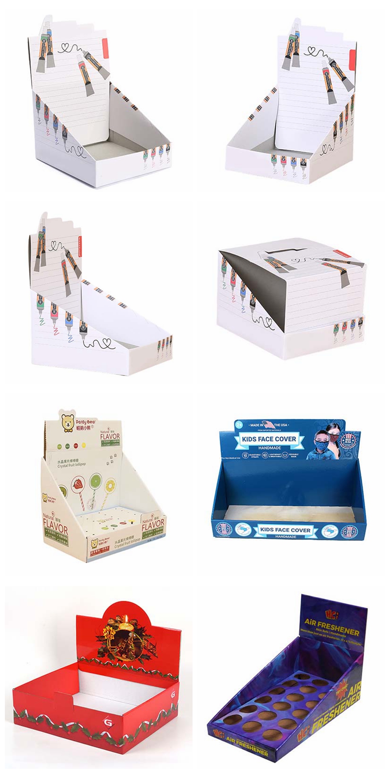 custom display paper box