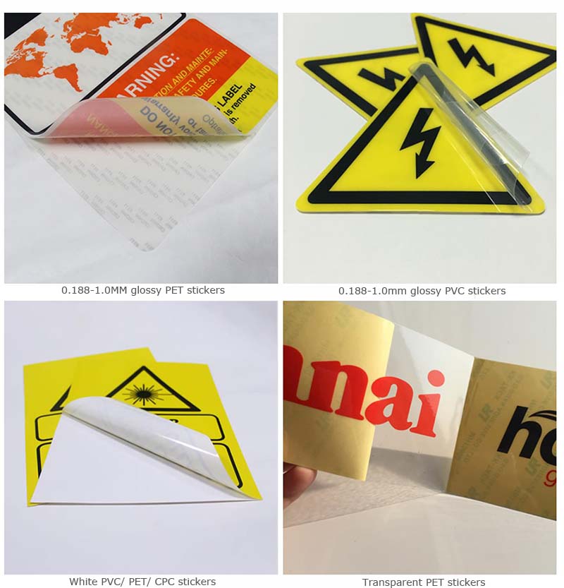 custom water & sun-proof stickers weather-resistant stickers